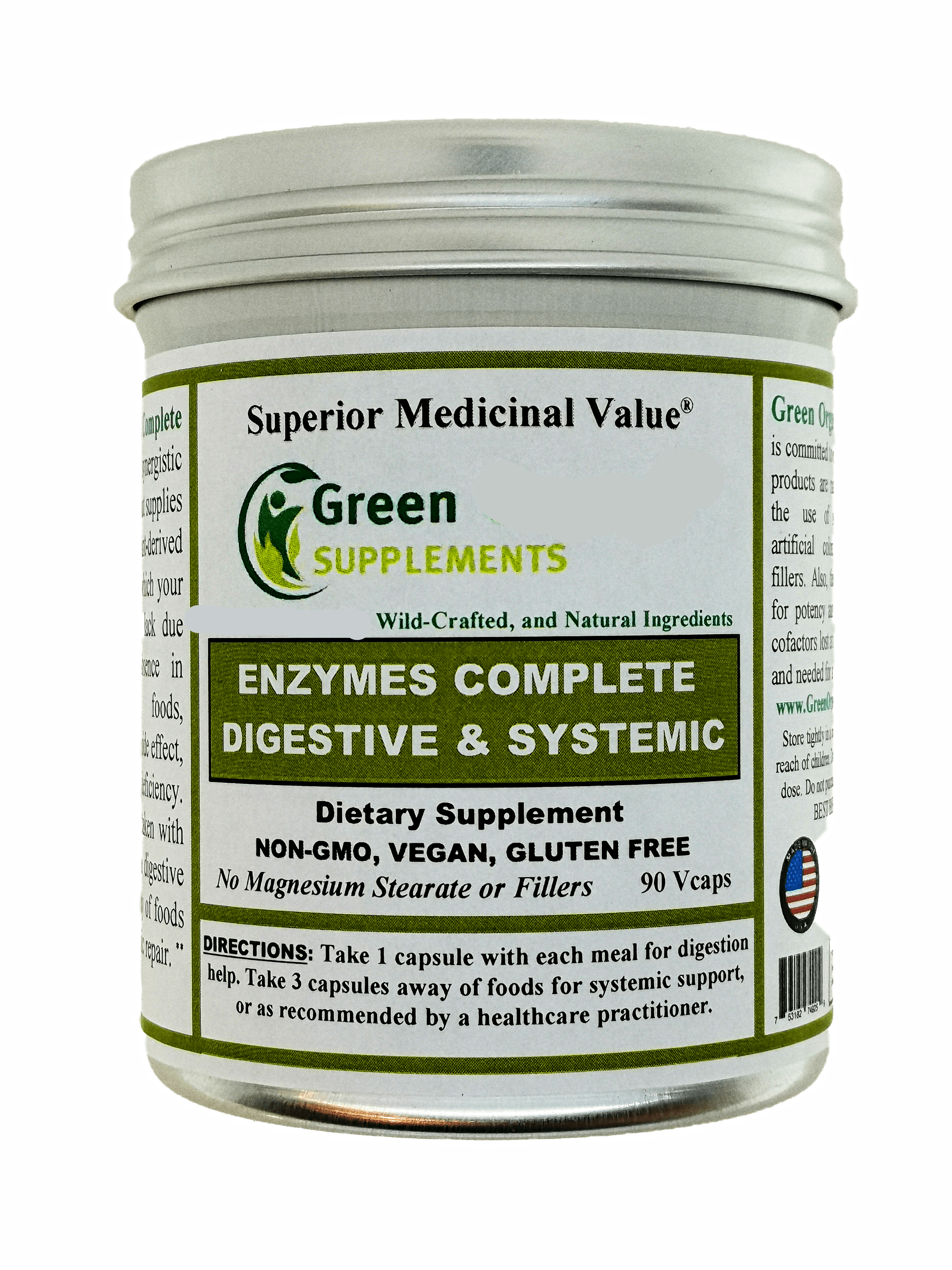 Enzymes Complete, Digestive & Systemic